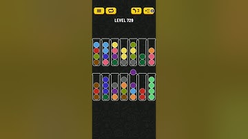 Ball Sort Puzzle Level 729