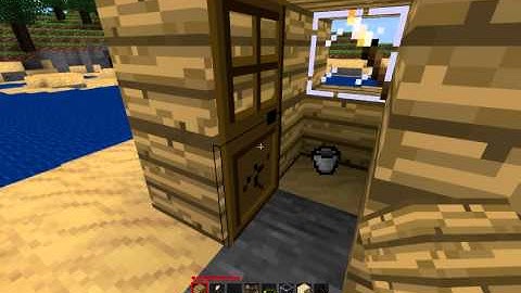 Minetest-c55. Toilet and House.