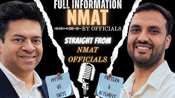 NMAT 2026: Official Deep-Dive w/ GMAC | Pattern, Attempts, Scores