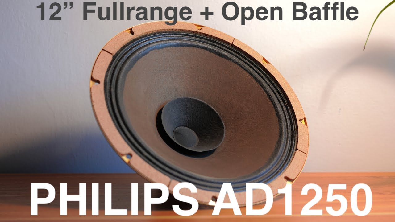 振動板音質比較 PHILIPS AD1265 M4 Brown Cone VS Black Cone ! 12