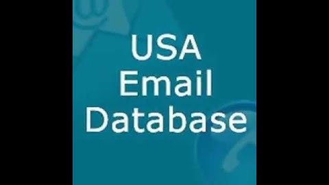 American Mailing Database - Email Lists - Sales Leads.