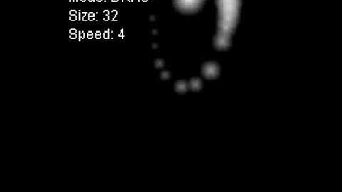 J2ME Particle System - demo