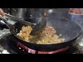 Chinese street food-street fried noodles