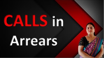 Calls in Arrears | Issue of shares | Accounting | Class-11, 12,