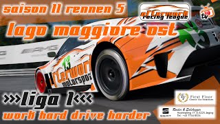 afterwork Racing League Liga 2 - Rennen 5 - Saison 11 - Lago Maggiore Ost - Gran Turismo