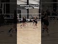 Sasha Slaughter c/o 2028 6'2" MB - Power League #1 2024 Highlights. #volleyball  #volleyballworld