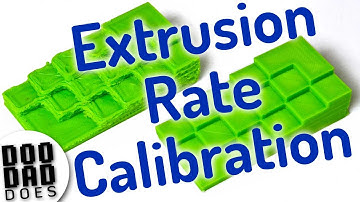 Troubleshooting 3d Prints Calibrate Extrusion Rate