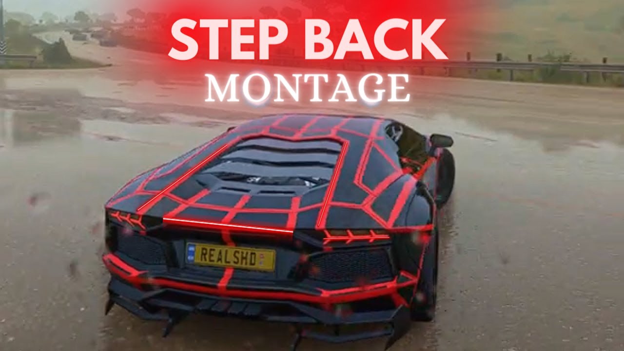 Step Back Montage #lamborghini #shorts #forza