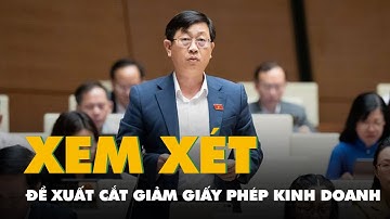 Tin tức sáng 27-11: Quốc hội xem xét đề xuất cắt giảm giấy phép kinh doanh với 25 ngành nghề