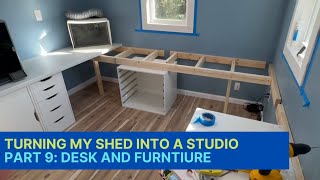 Turning my Shed into a Hobby Studio - Part 9: Ikea Desk and Furniture by RW Hobbies 814 views 1 month ago 14 minutes, 49 seconds