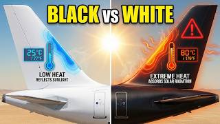 Why Airplane Tails Are Painted Different Colors?