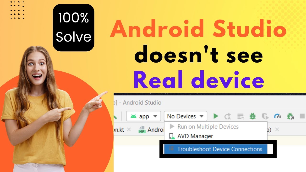 Android Studio doesn't see device - YouTube