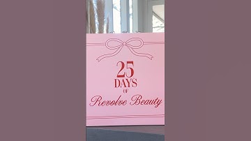 Unboxing The Viral REVOLVE 2025 Beauty Advent Calendar with Ashley Nichole