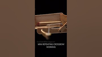 How Repeating Mini Crossbow Work  🏹