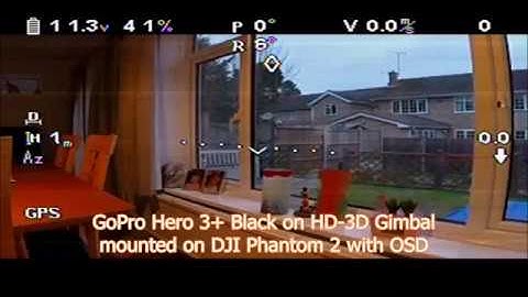 VRD2 Phantom OSD DVR test post lens mod