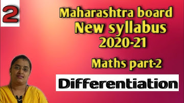 Differentiation Basic  Exercise 1.1 class 12th Mathematics 2