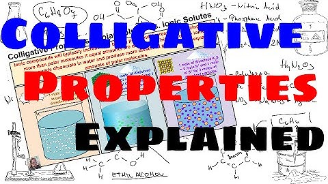 Colligative Properties - Explained