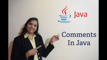 Java Tutorials 10 - Comments in Java