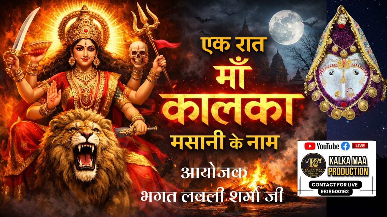 एक रात माँ कालका मसानी के नाम || आयोजक भगत लवली शर्मा जी || स्थान नजफगढ़ रोड, शास्त्री नगर,बहादुरगढ़