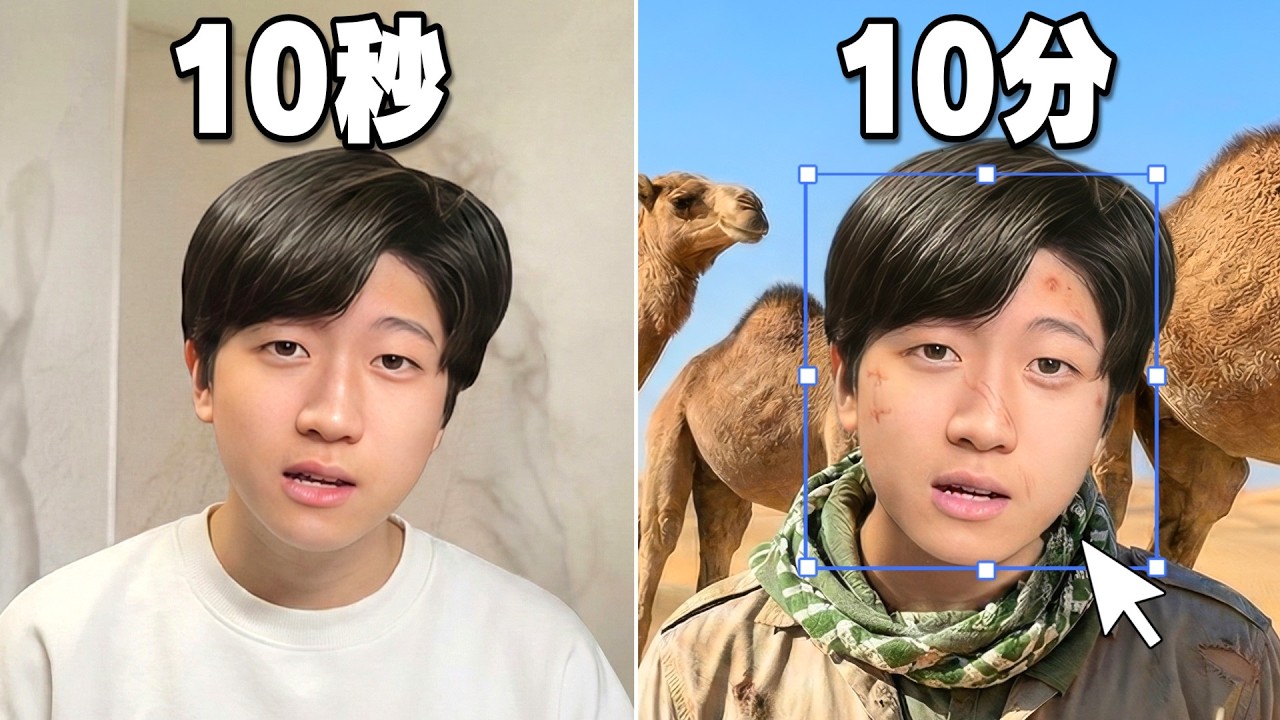 10秒 vs 10分で作ったサムネはどっちが伸びる？