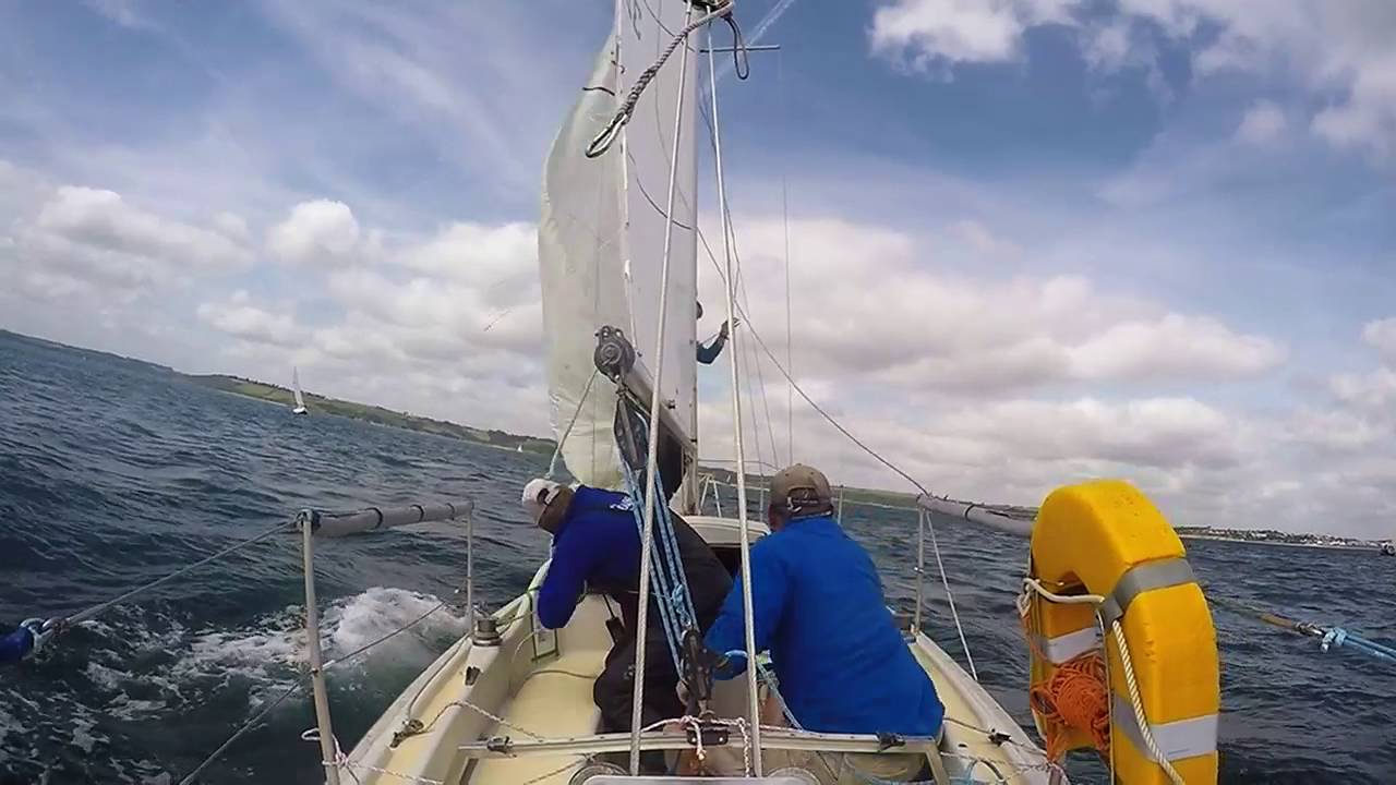 Sailing Achilles 24 Hotfoot Falmouth Week 2016