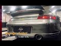 بورش تربو ٩١١، تم تفصيل بايبات كات_باك  اكزوز.  Porsche 911 Turbo 3.6L full catback pipes