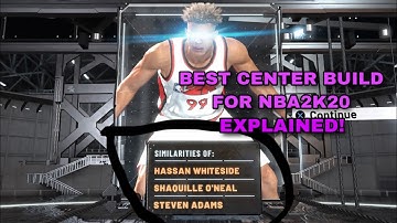 THE BEST CENTER BUILD IN NBA2K20 EXPLAINED WITH FACTS! BECOME THE BEST SNAGGER IN NBA2K20! NBA2K20!