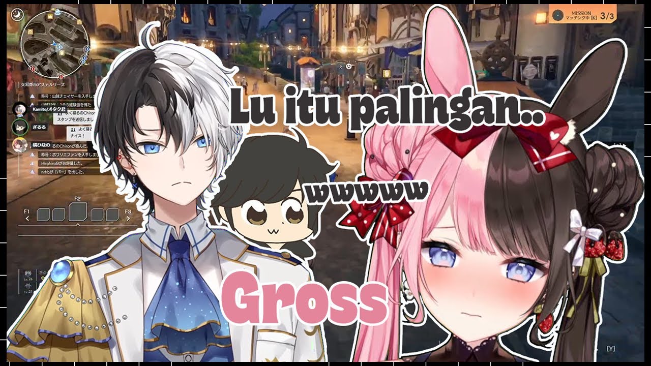 Hinano got Countered by Kamito【VSPO Clip /  SUB ID / SUB EN (CC)】