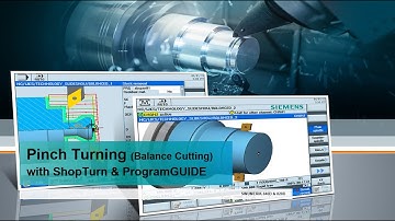 Pinch Turning in ShopTurn & Gcode with programGuide