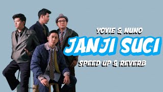 Janji Suci - Yovie and Nuno - Lirik (Speed up & Reverb) || Leska.X