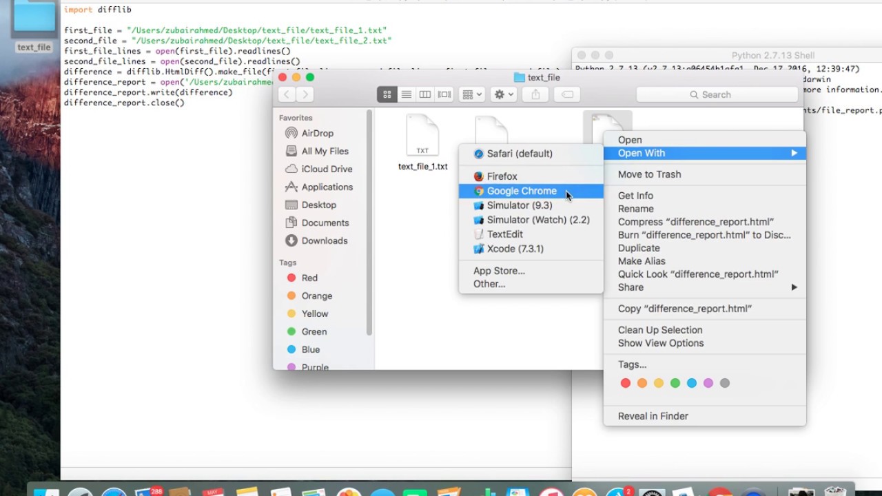 Python Compare Xml Files