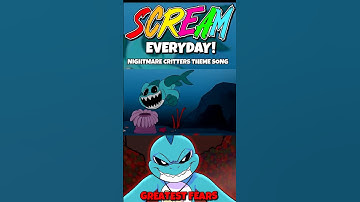 Scream Everyday! (Nightmare Critters Theme Song) Poppy Playtime Maggie Mako Spot The Difference 🦈