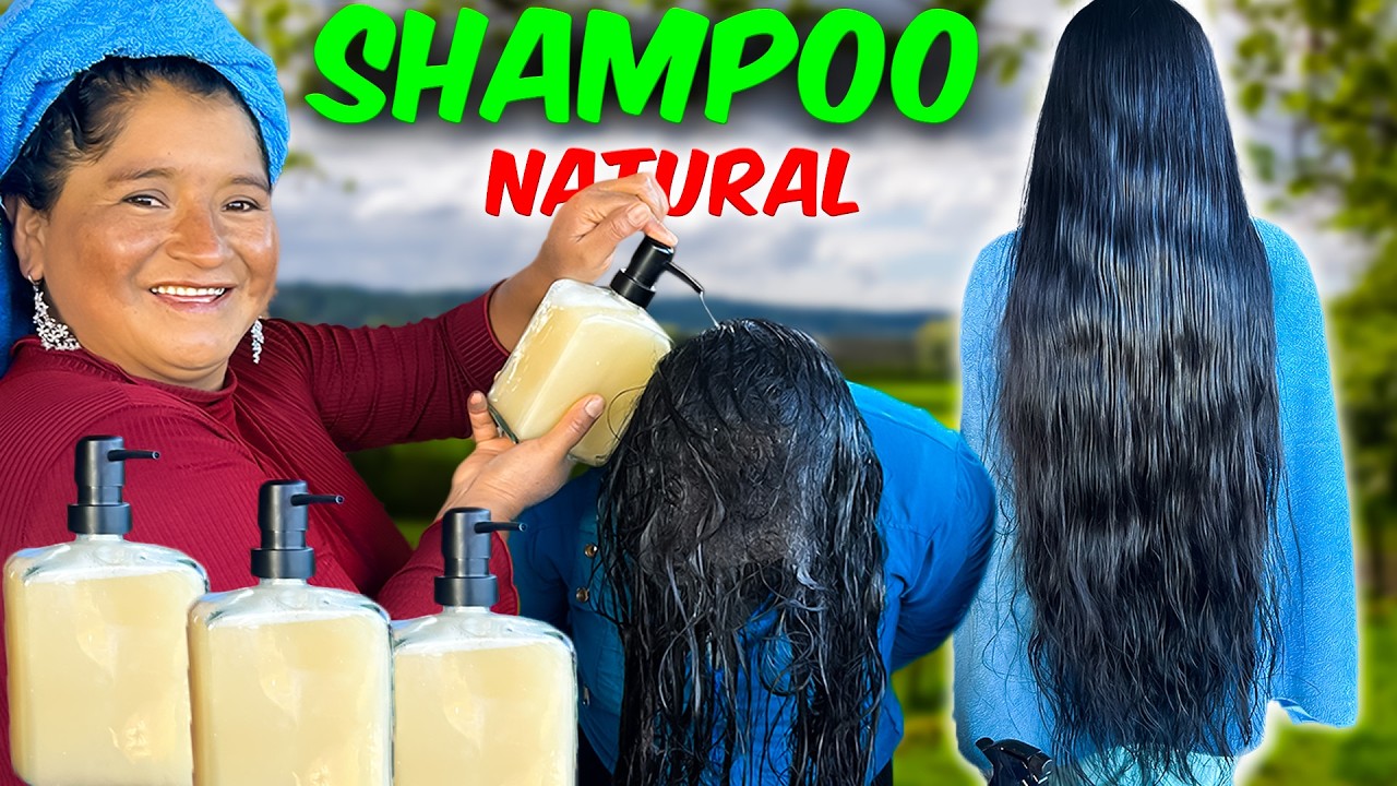 El mejor shampoo casero que detiene la caída y acelera el crecimiento del cabello