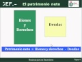 01 Finanzas para no Financieros. Concepto de patrimonio neto ( FNF)