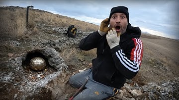 Tarihi Kayanın İçinden Çıkan Muhteşem Define Göz Kamaştırıyor  !!!