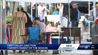 Valley Junction farmers market kicks off the season