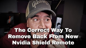 Nividia Sheild Remote Battery Replacement How Too Easy Way