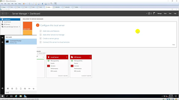 Configure a NAT server running Windows Server 2016