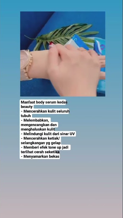 body serum kedas beauty