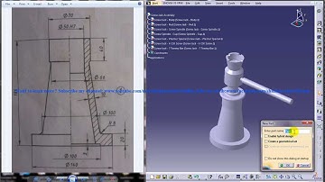 Catia V5 Tutorial|P1 Create Screw Jack|Body|Mechanical Engineering Design