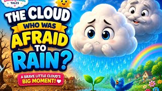 The Little Cloud Who Was Afraid to Rain | Kids Moral Story