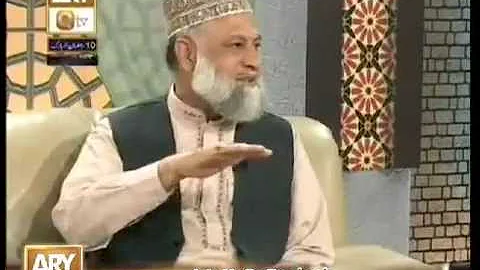 Allama Raza uddin Siddiqui (QTV Shan e Ramzan) 2013