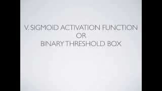 Mathematical device used in Deep Learning V - Sigmoid function