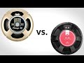 Celestion Vintage 30 vs Eminence CV-75 metal test