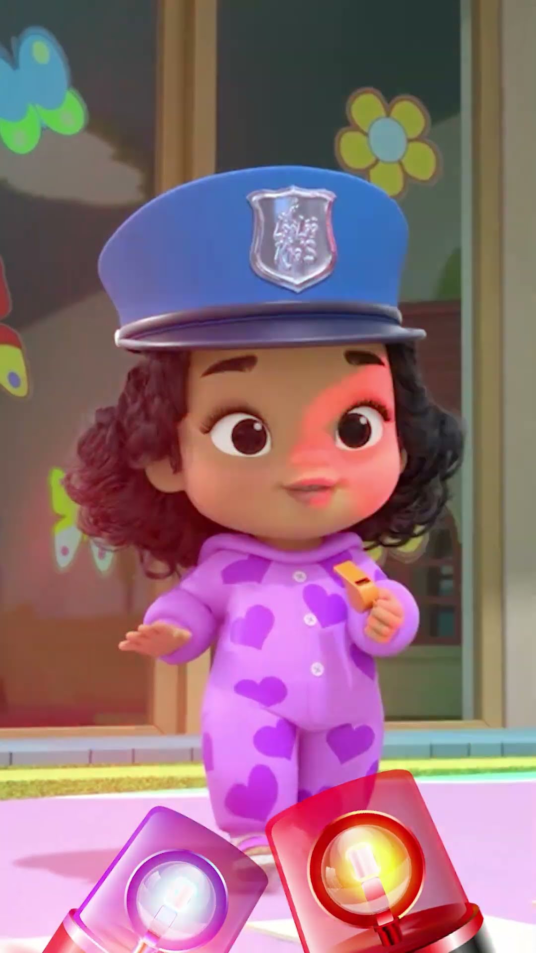 When I Grow Up, I Want to Be a Policeman! ?✨ #KidDreams #StreetHeroes