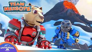 This Volcano is Ready to ERUPT! 🌋 Baby Penguin Rescue | TEAM MEKBOTS ANIMAL RESCUE