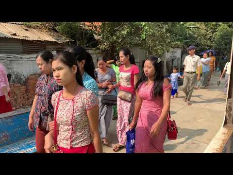 Video: Myanmar Trasportato: La Ferrovia Circolare Di Yangon - Matador Network