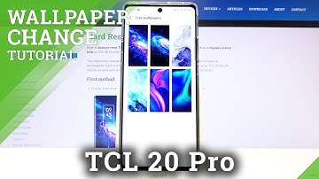 How to Change Lock Screen Wallpaper on TCL 20 Pro 5G?
