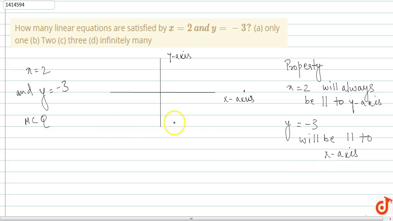 How Many Linear Equations Are There