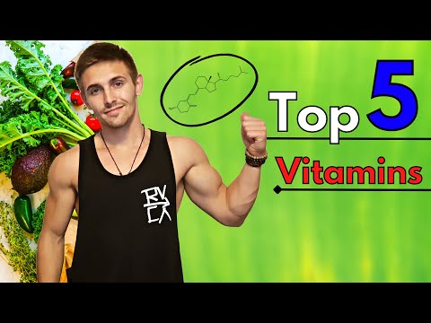 5 Most Important Vitamins For Muscle Growth & Performance | The BEST Vitamin for Gains?!